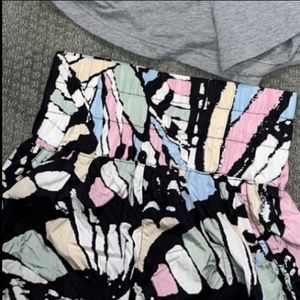 Colorful free people way home shorts